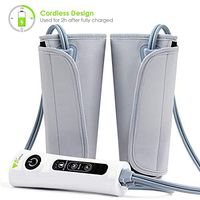Amzdeal Leg Massager for Circulation Calf Massager Built-in Rechargeable Battery Cordless Design, Suitable for Legs, Arms, Feet, Home Use 【Update】