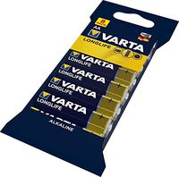 Varta Longlife AA Batteries Pack of 8