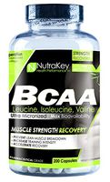 NutraKey BCAA 1500mg, 200 Count