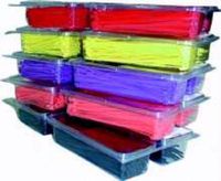 Zip Ties, Yellow - 400 Pack - 4004