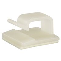 25pcs Simple Adhesive Cable Routing Clip for Cord Management, Small