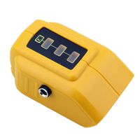 DCB091 with 12V DC Output USB Adapter for DEWALT 10.8V 12V 18V 20V Rechargeable Jacket