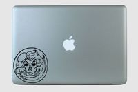 SimplyVinylized Madam Leota in a Crystal Ball Vinyl Decal Sticker White