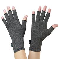 NatraCure Arthritis Compression Gloves - Small - (for Relief from Stiff Joints, Inflammation, Carpal Tunnel, and Rheumatoid & Osteoarthritis Pain)