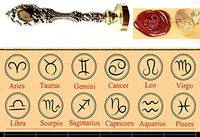 MNYR Pisces Constellation Wax Seal Stamp Retro Silver Metal Handle Wedding Invitation Card Stationary Envelope Artistic Types Exceptional Gift Idea Custom Logo Wax Seal Sealing Stamp Wax Stick Kit