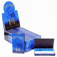 ZIG ZAG ROLLING PAPERS ULTRA THIN 1 1/2" 32 LEAVES UNFLAVORED FLAVOR PACK OF 24