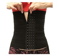 Elastic Cotton Sweat Postpartum Recovery Belt Post Pregnancy Belly Waist,Black