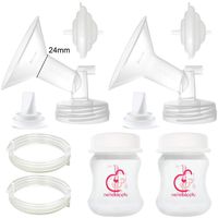 Nenesupply Pump Parts Compatible w Spectra S2 Spectra S1 Pumps Not Original Spectra S2 Accessories Spectra S1 Accessories Not Original Spectra Pump Parts Flange 24mm Duckbill Valves