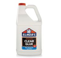 Elmer's Liquid School Glue, Clear, Washable, 1 Gallon - Great for Making Slime