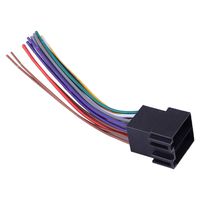 beler Car Radio Stereo Wire Wiring Harness OEM Adapter Connector Fit For VW Audi Passat