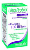 HealthAid UltraProbio, 100 Billion 30ct Once Daily Capsules