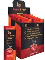 Bone Broth Grass FED Beef • 10 Sachets • Grandma Chicken Soup Natural Flavor • Paleo • Ketogenic • Non-GMO • Broth by Design