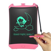 Bravokids Boys Girls Toys, Gifts Toys for 2-6 Year Old Girls Boys, 8.5 inch LCD Writing Tablet Kids Toddler Drawing Doodle Board Toys, Educational and Learning Toys Gifts for Age 3 4 5 6 7 8 12 (Pink)