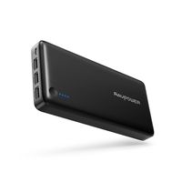 Power Bank RAVPower 26800mAh Portable Charger 26800 Total 5.5A Output 3-Ports External Battery Pack Portable Phone Charger Compatible with iPhone 11/Pro/Max/8/X/XS, iPad, Samsung, Other Smart Devices