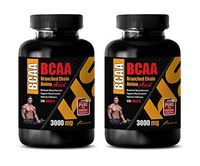 Muscle Pump Supplements - BRANCHED Chain Amino Acid - BCAA 3000Mg - bcaa for Men and Women - 2 Bottles 240 Tablets