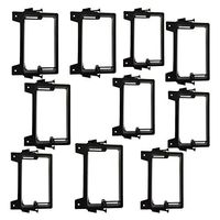 Arlington LVS1 Screw On Single Gang Low Voltage Mounting Bracket (10/pack)