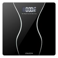 JinsChen 180Kg Slim Waist Pattern Personal Scale Black