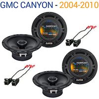 Compatible with GMC Canyon 2004-2012 Factory Speaker Replacement Harmony (2) R65 Package New