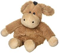 Intelex Warmies Microwavable French Lavender Scented Plush Donkey, Brown, (Model: CP-Don-1)