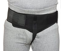 Wonder Care-Single Left Inguinal Hernia Belt Support Brace - Truss Brace with 1 Removable Compression pad and Adjustable Groin Strap-hernia belt for men left side - comfort truss hernia belt - XXL