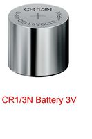 WAT 100 pcs CR1/3N Bulk 3V lithium battery compatibility with CR1/3N DL1/3N 1/3N K58L 2LR76 CR11108 72L76 KL1/3 1/3N