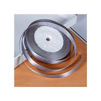 22Meters/Roll 12Mm Silk Satin Ribbons Baby Shower Birthday Party Wedding Engagement Christmas Halloween Gift Wrapping Ribbon,Gray