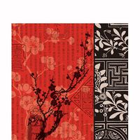 PPD: Modern Asia Beverage Napkins-Set of 80