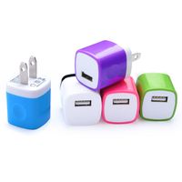 Wall Charger 5 Pack, Home Travel USB Power Adapter Wall Charger Plug Charging Block Cube Compatible with iPhone Xs Max/Xs/XR/X/8/7/6 Plus/5S/4S, Samsung Galaxy S9/S8/Note 9, LG, Kindle, Android Phone
