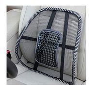 Mesh Back Lumbar Support Car Seat Office Chair Truck Cushion Massager Home