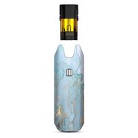 IT'S A SKIN Decal Vinyl Wrap Compatible with STIIIZY BIIIG Big <b>TM</b> Premium Vaporizers Sticker Sleeve Cover | Vape Stickers Skins Cover| Teal Blue Gold White Marble Granite