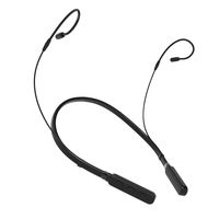 PHB Bluetooth Neckband Wired, MMCX Detachable Flexible Earbuds Wired with Mic IPX6 Waterproof Dustproof for Gym and Sports Outside(No Earbuds)