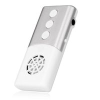 MChoice Mini USB MP3 Music Media Player Light Support 16GB Micro SD TF Card Speaker (Silver)