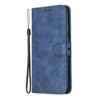 Lomogo Leather Wallet Case for Google Pixel 3a XL with Stand Feature Card Holder Magnetic Closure, Shockproof Flip Case Cover for Google Pixel 3aXL - LOHEX120411 Blue
