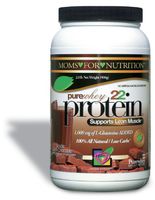 Pure Whey Protein Chocolate Shake Flavor by Moms for Nutrition - Low Fat Low Calorie High Protein Nothing Artificial All Natural Double Dutch Chocolate. 2 Pounds