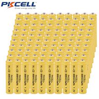 1.2v Solar Light Replacement AAA Ni-Cd 400mah Rechargable Batteries (Pack of 100)