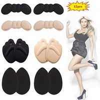 Aoyusen Shoe Inserts Women, Heel Cushion, Metatarsal Pads,Skid Proof Sole Stick Protector，Anti-Friction & Anti-Slip,6 Pairs