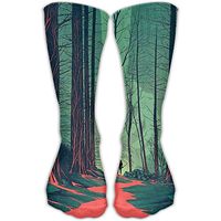 HUE Forest Hunter Men Women Novelty Crew Socks Cotton Socks Multicolored Pattern Ankle Dress Socks
