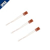 Comidox 3PCS BF120-3AA 120Ω 120ohm High-Precision Resistance Strain Gauge Foil Strain Gauge for The Pressure Sensor Load Cell