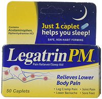Legatrin PM Caplets 50 Caplets (Pack of 7)