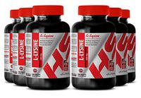 Lysine Weight Loss - 500 MG L-LYSINE - Improve Immune Function (6 Bottles)