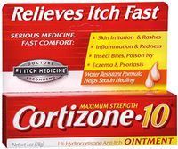 Cortizone-10 Maximum Strength Anti-Itch Ointment 1 oz (Pack of 10)