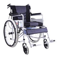 NACHENW Folding Wheelchair Lightweight Compact Elderly with Toilet Portable Disabled Trolley Wheelchairs