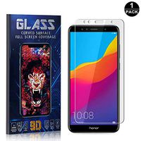 Bear Village Screen Protector for Huawei Honor 7A, Scratch Resistant 9H Hardness, Ultra Thin Tempered Glass Screen Protector Film for Huawei Honor 7A, 1 Pack