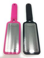Lookslab Professional Foot File (2 Pack, Black/Pink)