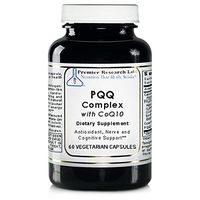 PQQ Complex with CoQ10, 60 Capsules, Vegan Product - Premier Antioxidant, Nerve and Cognitive Support
