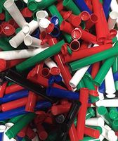 1000 pcs King J Doob Tube CONTAINERS 109 MM 420 Pop Top Medical Rx Prescription Vial Cig Joint Holder Waterproof Odor Proof 4.5" Long (Mix - Solid)