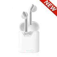 Bluetooth 5.0 Wireless Earbuds TWS Wireless Earbud Headphones in-Ear Earphones 40H Cycle Playtime Hi-Fi Stereo Bluetoooth Earphones with Charging Case Compatible with i-Phone Android for Sport Travel