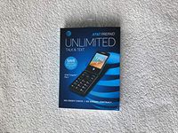 Alcatel Cingular Flip 2 AT&T Prepaid GoPhone 4g LTE 4GB Flip Phone (Black) (4 GB)