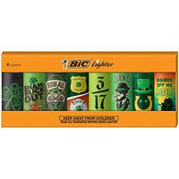 BIC Special Edition Lucky Series Lighters, Set of 8 Lighters