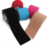 Ultimate Performance Kinesiology Pre Cut Tape - Black - Black